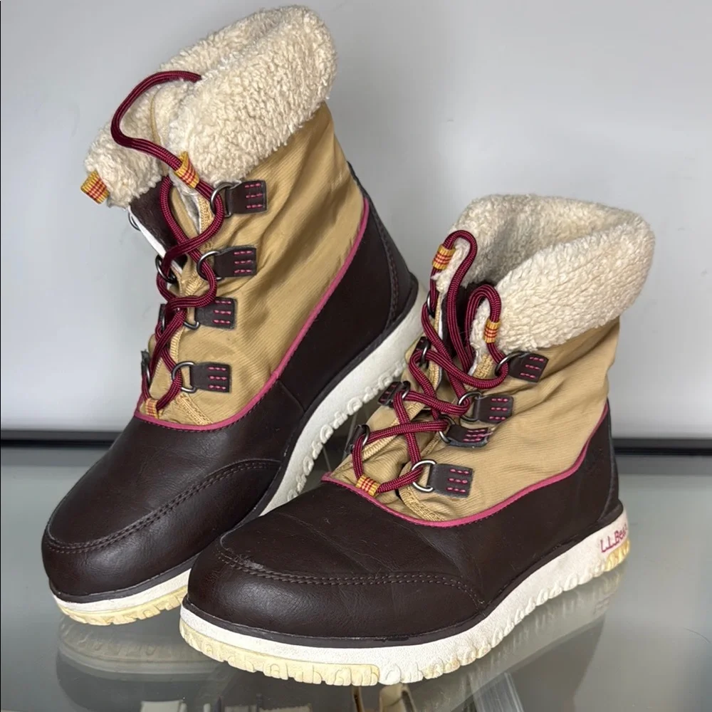 L.L. Bean Ultralight PrimaLoft Waterproof Mid-Rise Boots